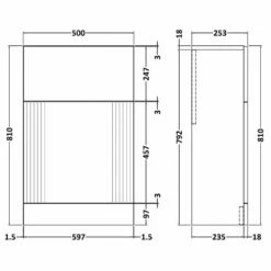 Nuie Deco Satin Blue 500mm WC Unit -TAPS UK Sales nuie deco satin blue 500mm wc unit p62736 271240 image