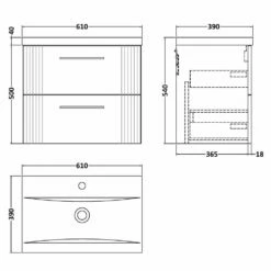 Nuie Deco Satin Reed Green 600mm Wall Hung 2-Drawer Vanity Unit & Basin 1 -TAPS UK Sales nuie deco satin reed green 600mm wall hung 2 drawer vanity unit basin 1 p57946 265404 image