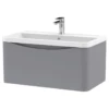 Nuie Lunar Satin Grey 800 Wall Hung 1-Drawer Vanity Unit & Basin 2 Nuie Lunar Satin Grey 800 Wall Hung 1-Drawer Vanity Unit & Basin -TAPS UK Sales nuie lunar satin grey 800 wall hung 1 drawer vanity unit basin p73895 307438 image
