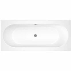 Nuie Otley Round Double Ended Straight Bath 1700x700