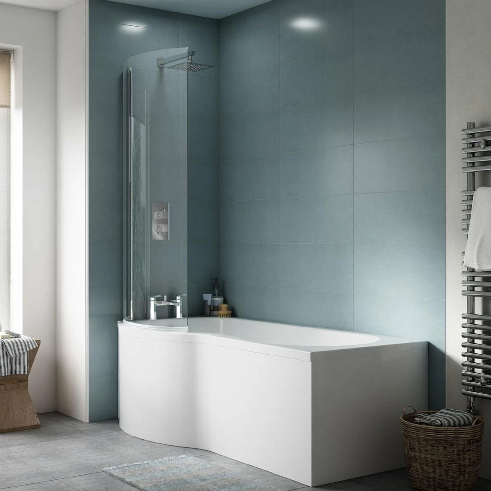 Nuie P Shaped Bath Front Panel 1600mm - WBP203 3 Nuie P Shaped Bath Front Panel 1600mm - WBP203