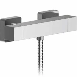 Nuie Sanford Chrome Thermostatic Bar Valve - SAN503