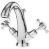 Nuie Selby Chrome Xhead Mono Basin Taps With Pop Up Waste - SEL305DX -TAPS UK Sales nuie selby chrome xhead mono basin taps with pop up waste sel305dx p50648 232913 image