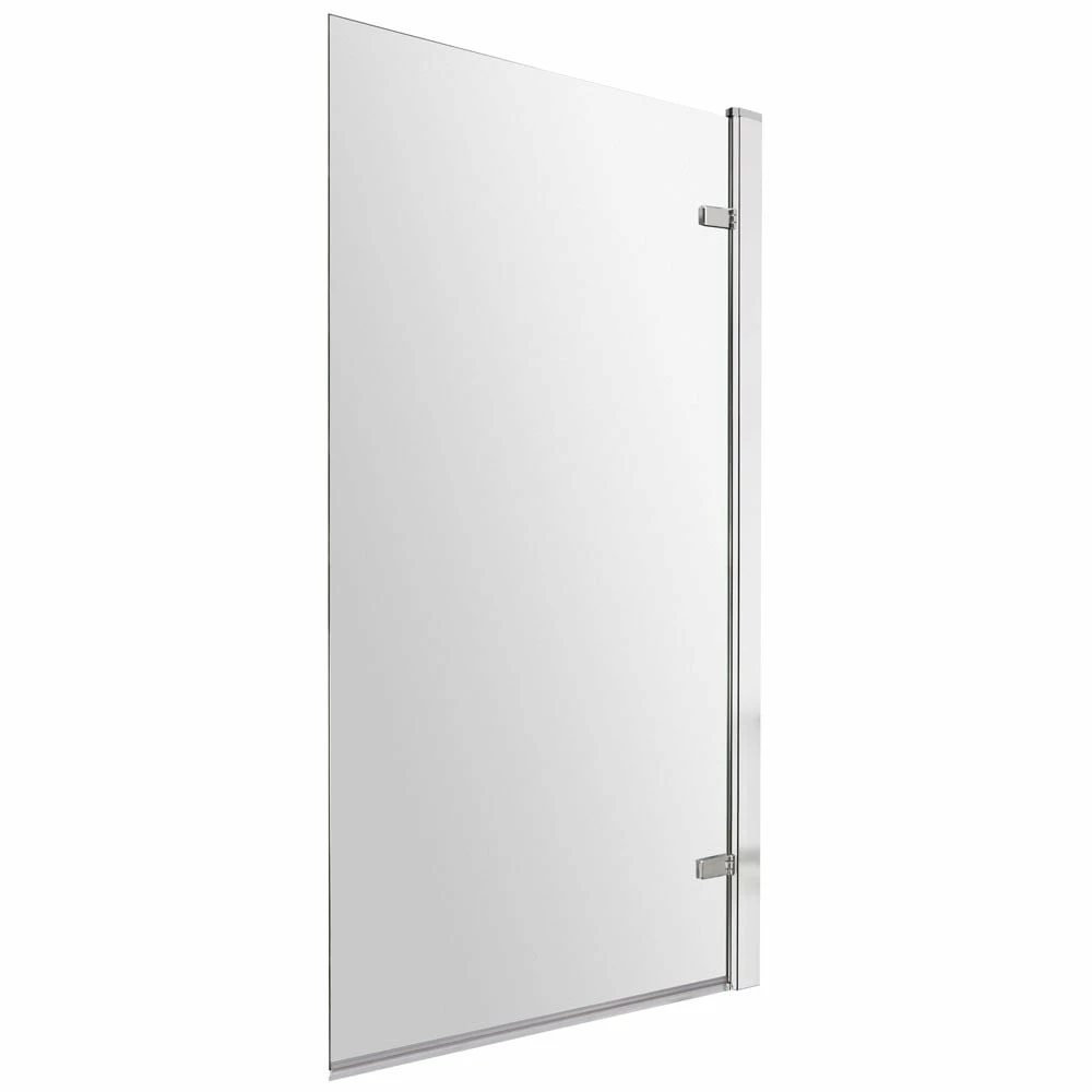 Nuie Square Hinged Bath Shower Screen NSSQ7 3 Nuie Square Hinged Bath Shower Screen NSSQ7