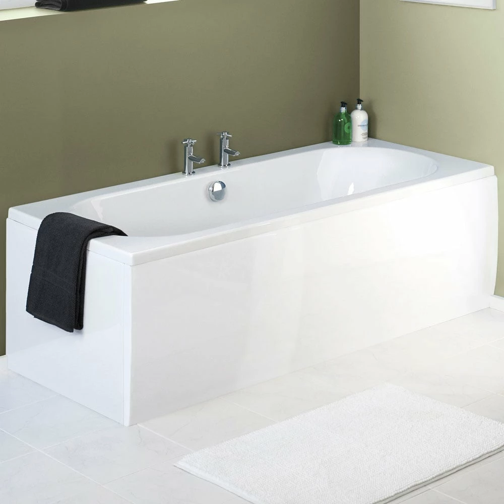 Nuie Straight Shower Bath Front Panel 1800mm - PAN141 4 Nuie Straight Shower Bath Front Panel 1800mm - PAN141 - Image 2