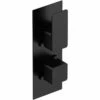Nuie Windon Matt Black Twin Thermostatic Shower Valve With Diverter - WIN4TW02 2 Nuie Windon Matt Black Twin Thermostatic Shower Valve With Diverter - WIN4TW02 -TAPS UK Sales nuie windon matt black twin thermostatic shower valve with diverter win4tw02 p50785 232957 image