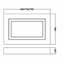 Nuie York Grey 700mm End Bath Panel - OLP211 -TAPS UK Sales nuie york grey 700mm end bath panel olp211 p31314 155463 image