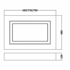 Nuie York White 800mm End Bath Panel - OLP113 -TAPS UK Sales nuie york white 800mm end bath panel olp113 p31311 155454 image