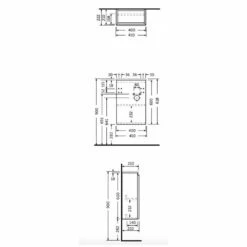 RAK Joy Alpine White 400mm Wall Hung Bathroom Vanity Unit With Basin 5 RAK Joy Alpine White 400mm Wall Hung Bathroom Vanity Unit With Basin -TAPS UK Sales rak joy alpine white 400mm wall hung bathroom vanity unit with basin p42059 206428 image