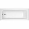 RAK Karla Alpine White Single Ended Rectangular Bath 1700x700mm KABATH -TAPS UK Sales rak karla alpine white single ended rectangular bath 1700x700mm kabath p39979 197310 image