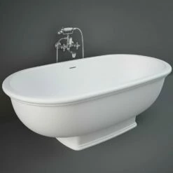 RAK Washington White Freestanding Bath Tub - WTBT15681500