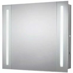 Sensio Finlay Cool White Single Door Diffused LED Mirror Cabinet