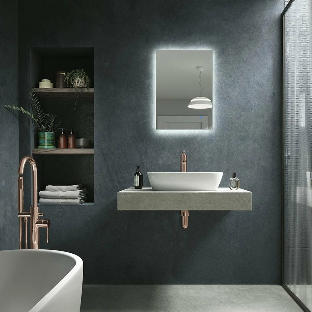 Sensio Serenity 700x500mm Cool And Warm White Duo Backlit LED Mirror 4 Sensio Serenity 700x500mm Cool And Warm White Duo Backlit LED Mirror - Image 2