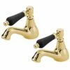 Tre Mercati Victoria Antique Gold Bath Taps (Pair) TM1722