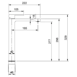 Villeroy & Boch Architectura Chrome Tall Single-lever Basin Mixer - Inc PUW 11 Villeroy & Boch Architectura Chrome Tall Single-lever Basin Mixer - Inc PUW -TAPS UK Sales villeroy boch architectura chrome tall single lever basin mixer inc puw p69467 293866 image