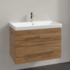 Villeroy & Boch Avento Oak Kansas 800mm Wall Hung Vanity Unit & Basin -TAPS UK Sales villeroy boch avento oak kansas 800mm wall hung vanity unit basin p66281 285706 image