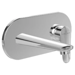 Villeroy & Boch O.novo Start Chrome Wall Mounted Single-lever Basin Mixer, No Waste